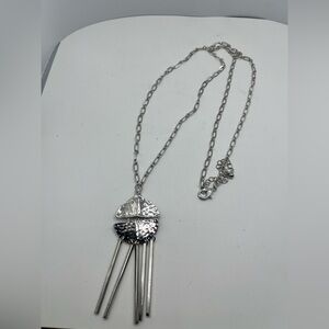 Silver plated Elegant Silver Pendant Necklace